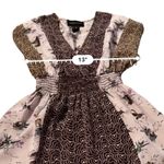 Anthropologie Corey‎ Lynn Calter Thrush Song Bird Silk Short Sleeve Top Sz 2 Pink Photo 7