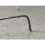 Jessica McClintock  CV JMC 162 Lilac EYEGLASSES Frames ONLY 53-17-125 Half Rim Photo 4