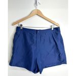 Croft & Barrow  Blue Shorts Elastic Waist Casual Comfy Size 14 Photo 1
