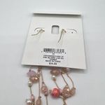 Style & Co Mixed Bead Triple-Row Linear Drop Earrings in Gold MSRP $25 NWT Photo 4