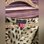 Vince Camuto Leopard Print Dress Low-Cut Chest, Sleeveless. Size Medium. Photo 1