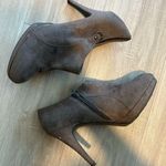 Women’s Dark gray suede ankle Pumps size 10 Photo 0