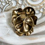 Vintage Bronze Tone Floral Jeri Photo 2