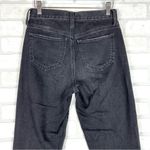 SO Women's  High Rise Mom Jean Distressed Black Raw Hem Size 3 | 26W‎ Photo 7