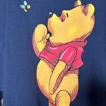 Disney  Navy blue vintage 90s 1990s Winnie the Pooh crewneck sweatshirt Photo 4