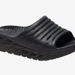 Hoka New With Tags Women’s  One Ora Recovery Slide Size 8 Black Photo 0