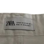 ZARA Denim White Mini Skirt Photo 2