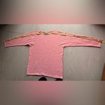 Bianco & Blu Italy Merino Wool Cashmere Blend, nylon viscose laine silk knit L Pink Size L Photo 6