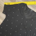 Torrid Vintage Black Short Sleeve Loosely Knit Back & Cutout Metal Circle Front Photo 8