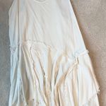 Free People Cream Flowy Dress Photo 0