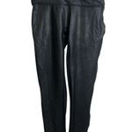 Spanx  Faux Leather Leggings XL Black Womens Pull On Shaping Going Out Sexy EUC Photo 0