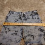 L'Agence LA'T by  Soft Tie Dye Dark Gray Gray Marble Blue Size 25 Cotton USA Photo 4