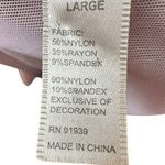 Attitudes Andrea Viccaro Purple Sheer Babydoll Cami Lace Mesh Bow Tie Lingerie Size L Photo 6