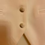 White Button Down Vest Photo 4