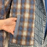 BLANK NYC Fall For You Plaid Quilted Kimono Jacket Photo 7