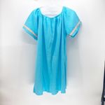 Vintage Adrian Roberts terry cloth beach scene accent pocket 80s 90s house dress Size L Photo 5