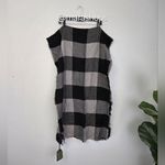 All Saints Buffalo Plaid Wool Blend Scarf Photo 1
