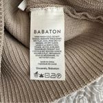 Aritzia Babaton Sculpt Knit Criss Cross Ribbed Cropped Tank Top Tan Beige Size S Photo 9