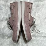Sperry Top Sider Pink Perforated Leather Loafers Size 10 B86 Photo 5