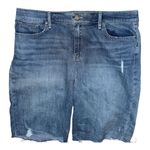 William Rast Denim Bermuda Biker Shorts, Size 32 Photo 6