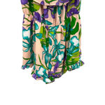 Buddy‎ Love Mojito Romper Tropical Off the Shoulder Floral Size Small Pink Photo 5