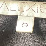 Alexis  Black Wide Leg Crepe Jumpsuit Photo 5