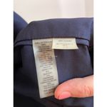 Magaschoni  open silk cashmere knit collar navy blazer size 4 Photo 3