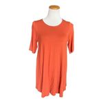 Eileen Fisher Womens  Pekoe Viscose Burnt Orange Jersey Tunic Top - Sz S Photo 1