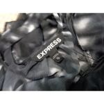 EXPRESS NEW women's XS black/white lined one-piece dress Photo 2