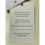 NWT Auden Unlined Balconette Bra Photo 3