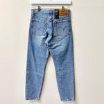 Levi's NWT  Wedgie High-Waisted Straight Leg Distressed Mom Jeans Blue Women's 25 Photo 4