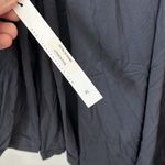 Susana Monaco NWT  Gray Long Bell Sleeve Draped Shirt - Size: Extra Large Photo 2