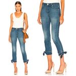 AMO Ankle Tie Jean in Medium Vintage SIZE 29 Blue Photo 1