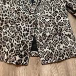 Erdem Iris Leopard Jacquard Single Breasted Blazer Size 10 NWT Silver Photo 5