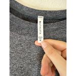 Athleta  momentum seamless heather top gray size M Photo 4
