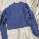 LA Hearts  PacSun Sweatshirt Cropped Blue Photo 0