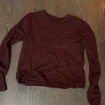 Kit and Ace Burgundy Sweatshirt Red Photo 2
