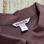 Athleta  Cinch Mauve Full Zip Short Sleeves Water-Repellent Top Women’s Large Photo 8