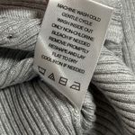 Madden Girl  Cardigan Rhinestone‎ Embellished Ribbed Knit Sweater Top Gray M Photo 6