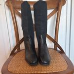 Markon Suela black floral leather boots size 8 Black Photo 2