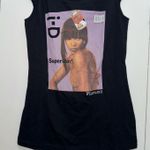 Fiorucci   Naomi Campbell Printed T-Shirt black size S Photo 0
