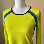 Nike | Lime Green Long Sleeve Performance Top Sz M Photo 1