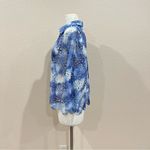 Alfred Dunner Blue Tie Dye Floral Medallion Lace Jacket Size Large Petite Photo 4
