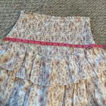 Intermix  Mariah Ruffled Floral Voile Mini Skirt In Multi- Size Medium Photo 11