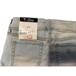 Guess  Denim‎ Jeans Cassandra Bermuda Shorts Women's Size 24 Light Wash Photo 2