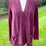 LOGO By Lori Goldstein LOGO Soft Zip Up Pocket Sweater Photo 1