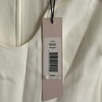 Et Ochs Gabriella Open Neck Gown Long Sleeve Dress in White, NWT, Size 4 White Photo 12