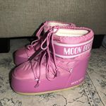 Moon Boots Icon Low Pink Nylon Boots Size undefined Photo 5