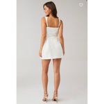 Amanda Uprichard Bethany Skort Romper White Small Photo 2
