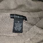 Design History  Brown Short Sleeve Blouse Size 1X Photo 2